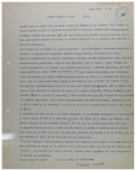 ¿Quién tiene la culpa?