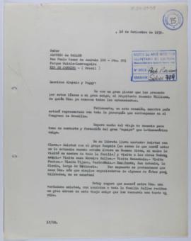 [Copia de carta de Ignacio Pirovano a Aloysio de Salles. 16 de septiembre de 1959]