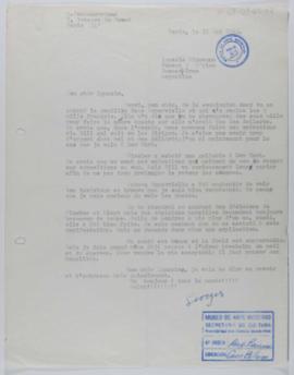 [Carta de Georges Vantongerloo a Ignacio Pirovano. París, 2 de mayo de 1964]