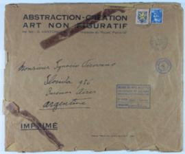 [Sobre de una carta de Geroges Vantongerloo a Ignacio Pirovano. París, 19 de abril de 1952]