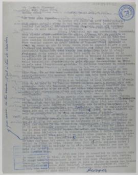 [Carta de Georges Vantongerloo a Ignacio Pirovano. París, 22 de julio de 1957]