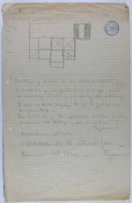 [Apunte manuscrito con citas de Paul Cézanne]